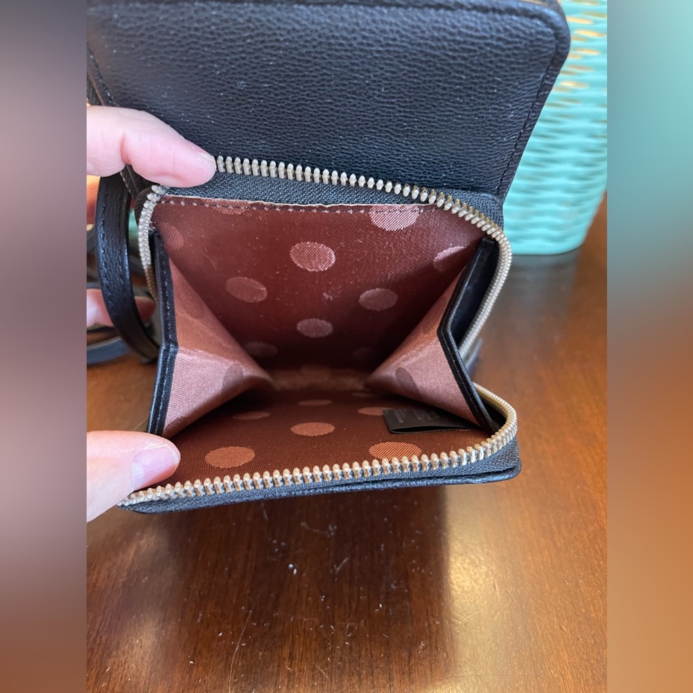 Women’s Multi Pockets Zippers Mini Crossbody Bag - Picture 5 of 11